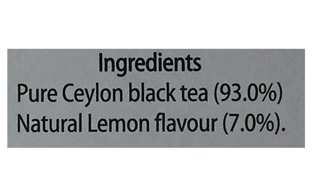 Dilmah Lemon Flavoured Ceylon Black Tea   Box  25 pcs